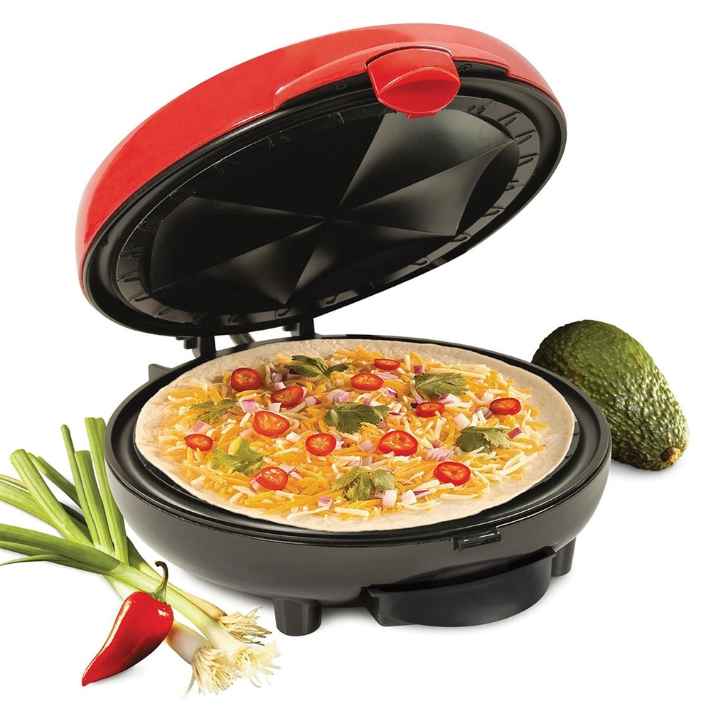 NEW! Nostalgia Electric Quesadilla Maker 6 Wedges